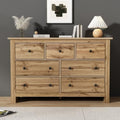 7 Schubladen und Schubladen an dem Sideboard