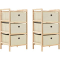 Das Sideboard setzt auf eine Farbgebung in Beige