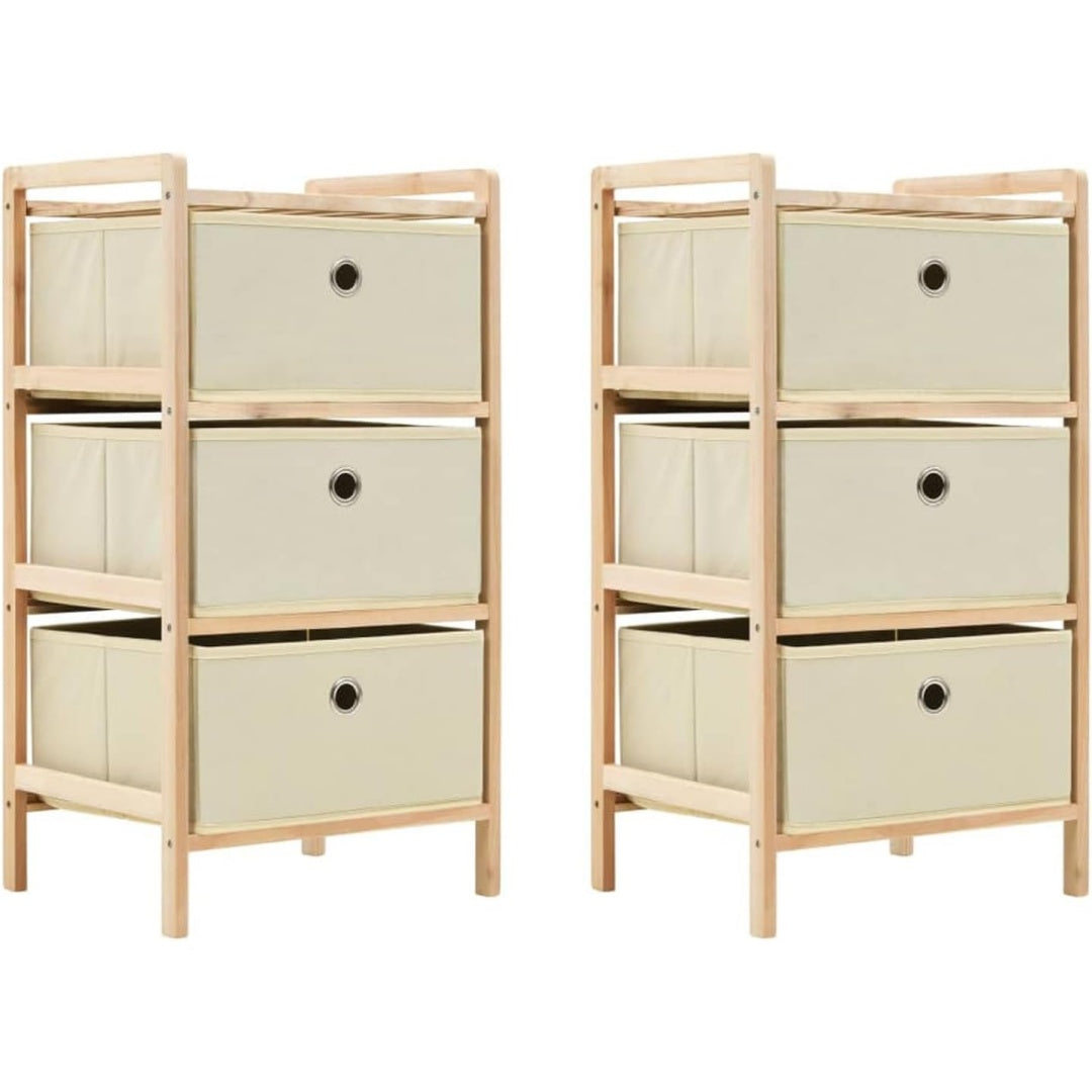 Das Sideboard setzt auf eine Farbgebung in Beige