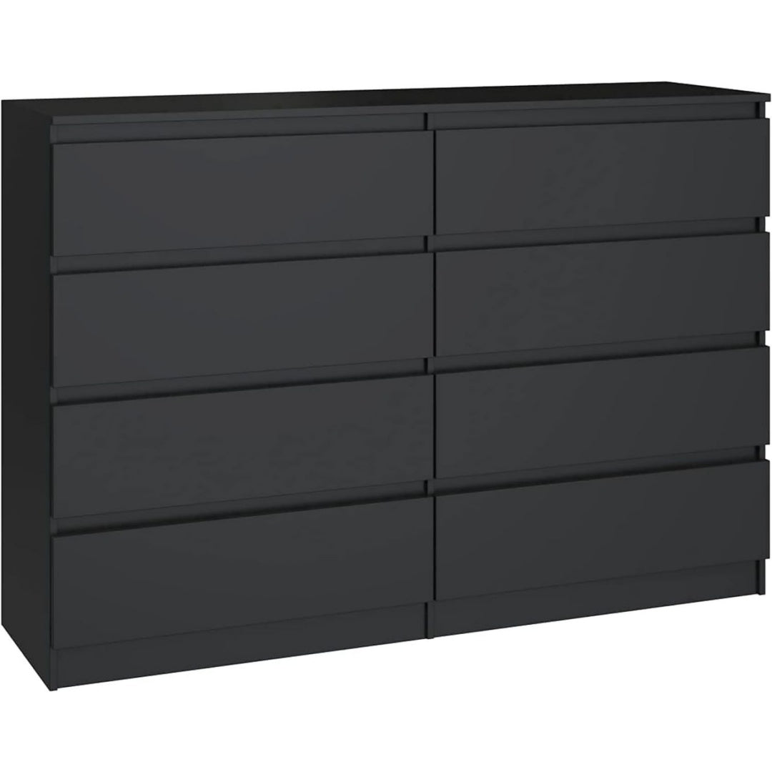 Schubladen und 8 Schubladen bestimmen das Sideboard