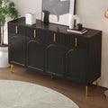 Sideboard mit verstellbaren Ablagen, Schubladen und beschichteten Flaechen