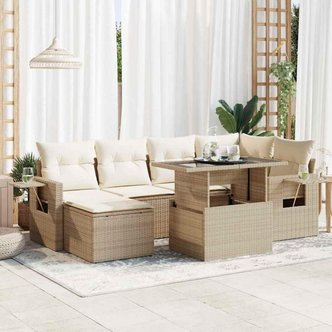 Sideboard in Gelb mit Schubladen