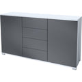 Sideboard mit 2 Tueren und grifflosen Fronten