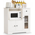 Sideboard verbindet 3 Tueren und Glasablagen